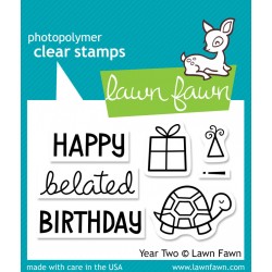 Lawn Fawn Year Two Turtle stamp set